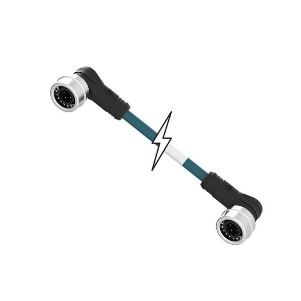 MIC 4P M/MP ULOCK 90/90 1M, Molex, Mfr#: 1201080058